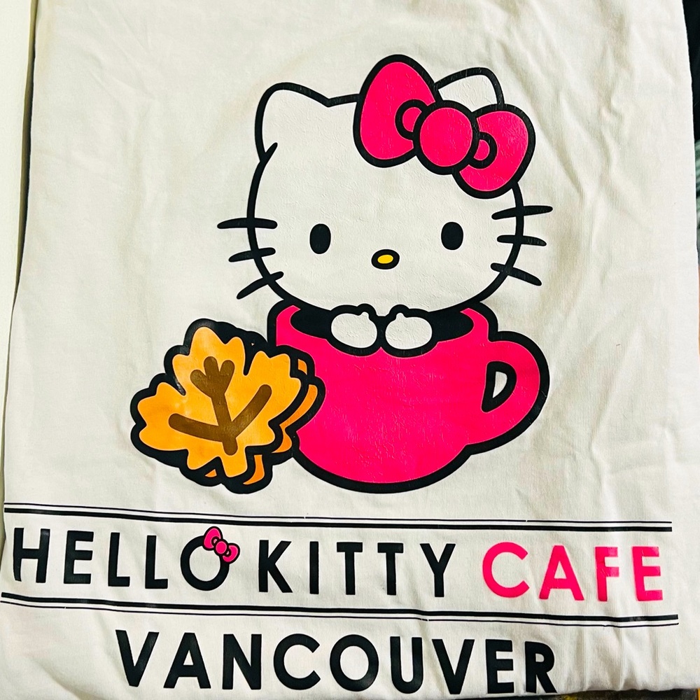Hello Kitty Cafe T-Shirt Vancouver Canada